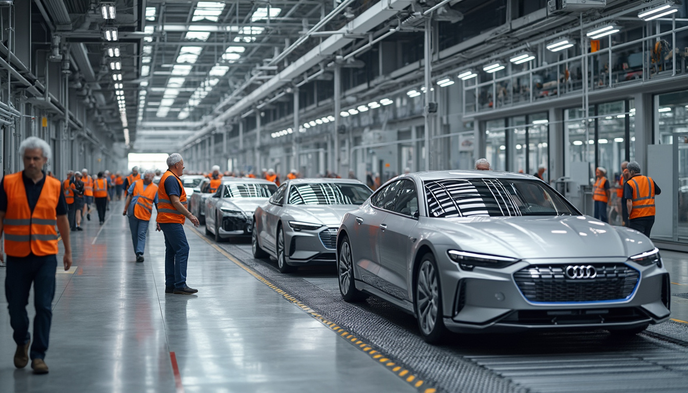 découvrez comment audi met un terme à l'exploitation de l'une de ses usines dédiées à la fabrication de véhicules électriques, et les implications de cette décision sur l'industrie automobile et l'avenir de la mobilité durable.