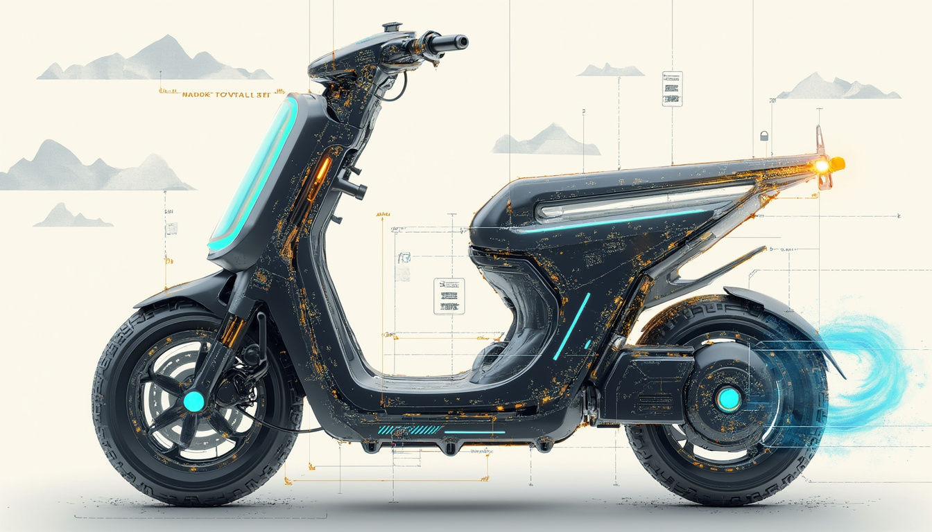 découvrez un scooter électrique innovant qui fonctionne grâce à l'énergie solaire. profitez d'une mobilité écologique et durable tout en explorant le monde avec style et efficacité.