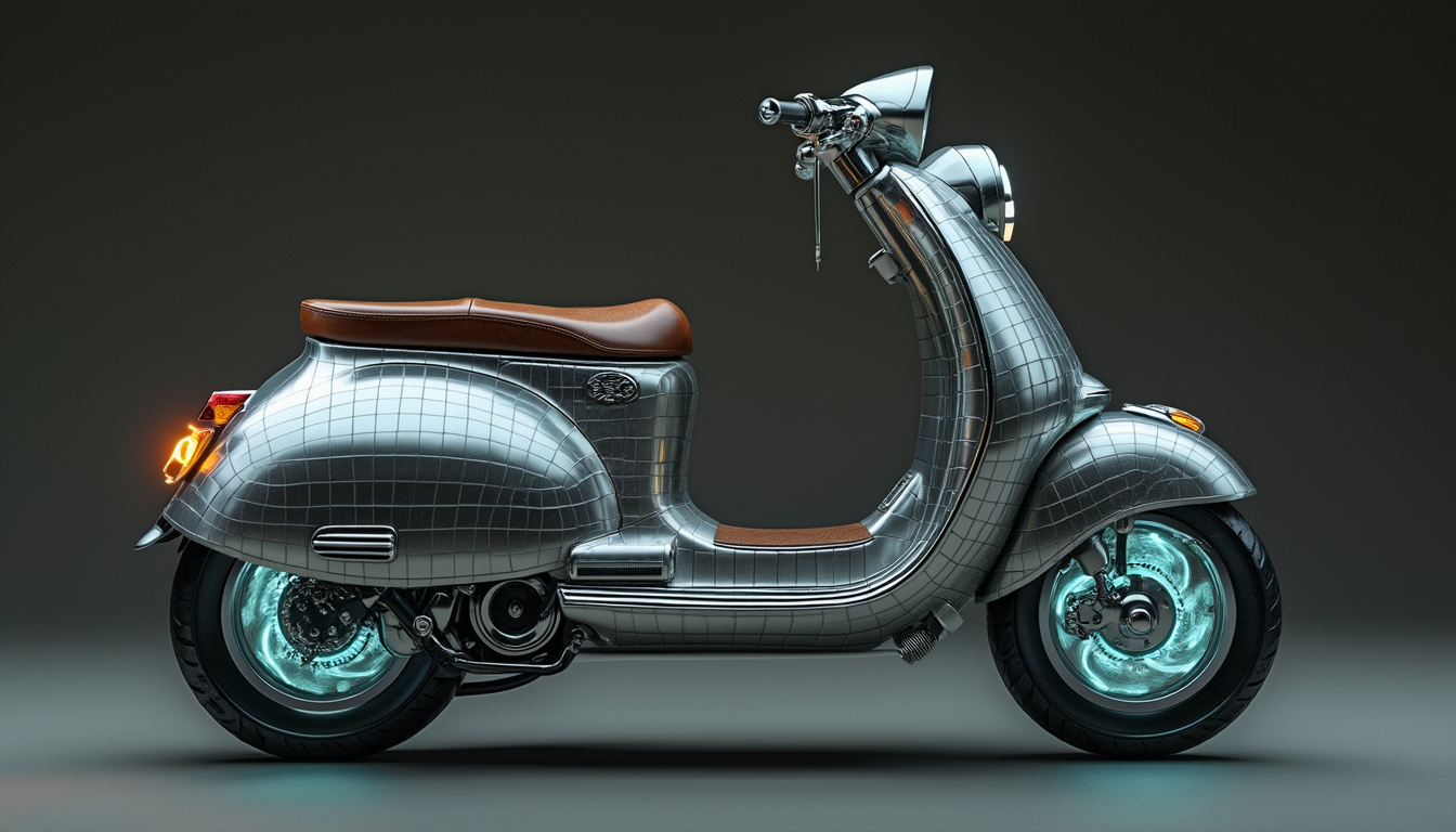 explorez les innovations du transport durable avec notre scooter électrique révolutionnaire, alimenté par l'énergie solaire. profitez d'une conduite écologique et performante tout en réduisant votre empreinte carbone. découvrez dès maintenant cette alternative verte et pratique pour vos déplacements quotidiens.