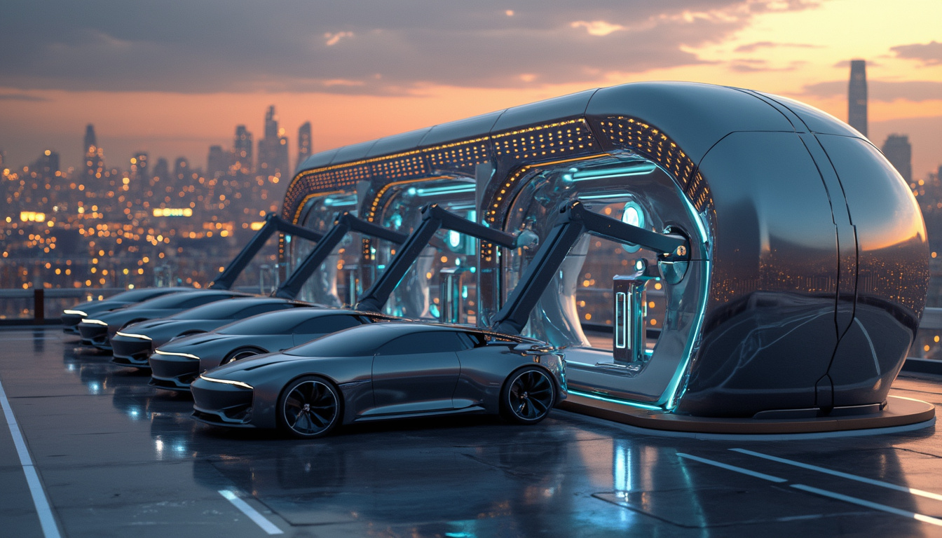 découvrez le nouveau bras robotique autonome de huawei, conçu pour révolutionner la recharge des véhicules électriques. une innovation qui promet de simplifier l'expérience de recharge tout en améliorant l'efficacité et la durabilité des transports électriques.