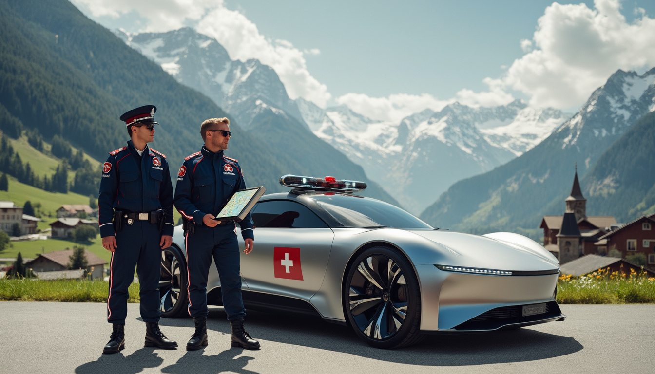 découvrez comment les véhicules électriques de la police suisse redéfinissent les normes de durabilité et d'efficacité, tout en renforçant les pratiques écologiques dans les opérations de sécurité publique.