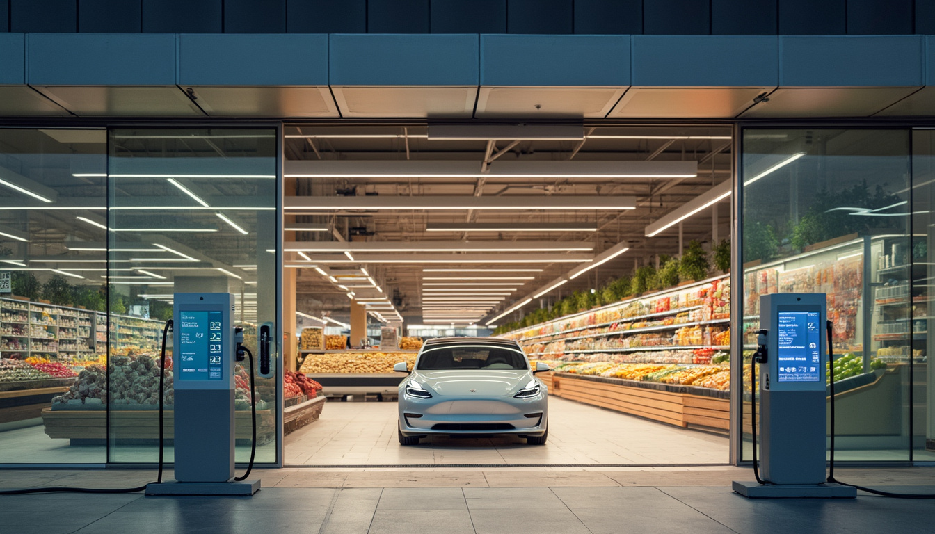 découvrez comment les grandes surfaces attirent et fidélisent leurs clients grâce à l'installation de bornes de recharge pour voitures électriques. un enjeu clé pour le futur de la mobilité durable et l'expérience client.