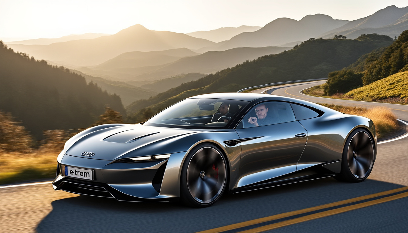 découvrez l'audi rs e-tron gt 2025, la voiture électrique qui allie puissance et élégance tout en redéfinissant les standards de performance. avec un design audacieux et des technologies de pointe, cette sportive électrique promet une expérience de conduite inégalée. plongez dans l'avenir de l'automobile avec l'rs e-tron gt.