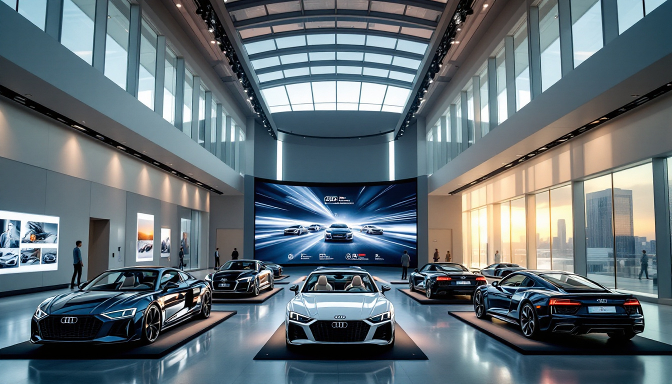 découvrez le nouveau concept de showroom audi présenté par jeannin automobiles. un espace innovant et moderne, alliant technologie et esthétique, pour une expérience client unique. plongez dans l'univers audi comme jamais auparavant.