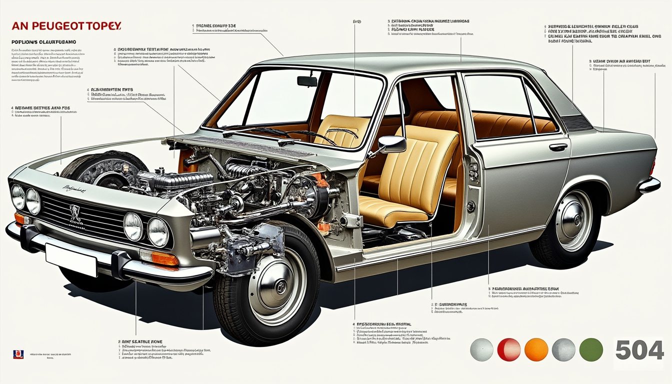 découvrez comment la peugeot 504 a évolué au fil des décennies grâce à ses innovations techniques remarquables. plongez dans l'histoire de ce modèle emblématique et explorez les avancées qui ont façonné son succès et son héritage dans l'industrie automobile.