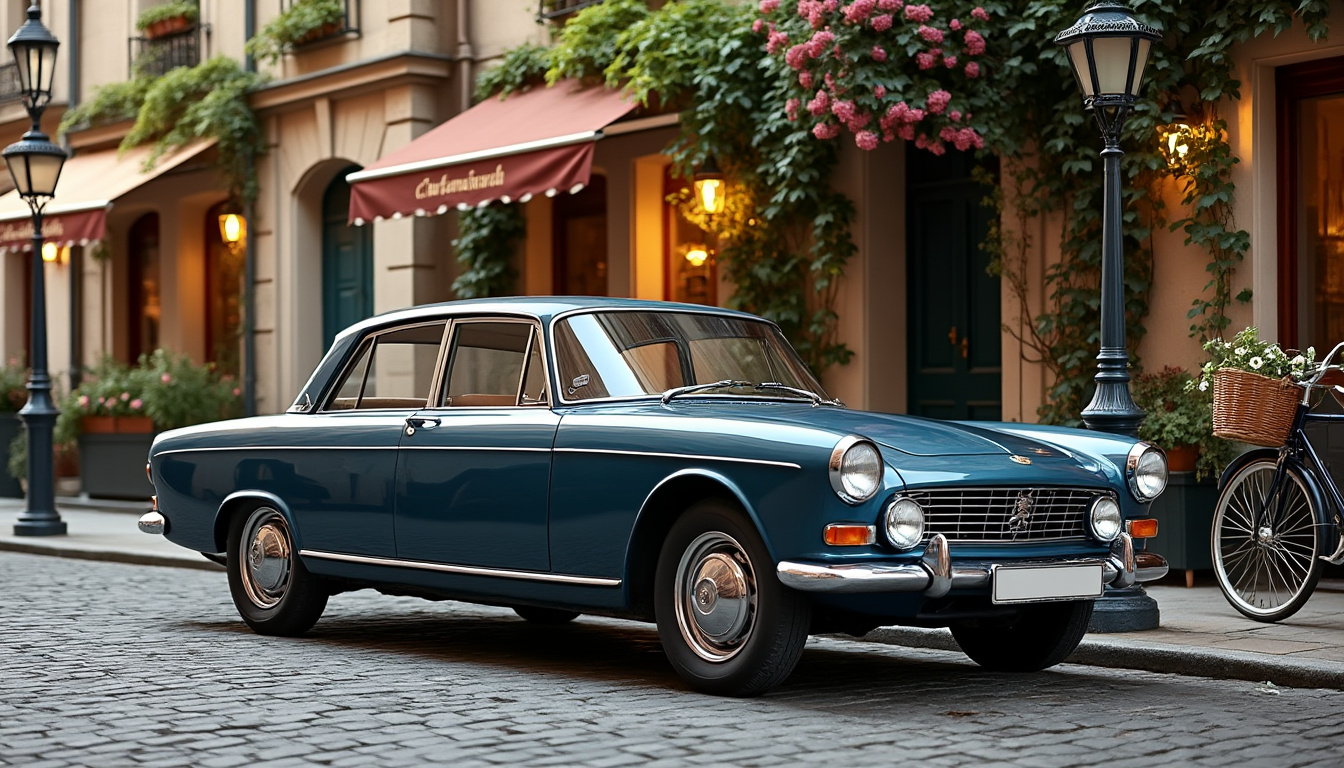 découvrez la peugeot 504, véritable symbole de l'automobile française. alliant élégance, confort et performances, ce modèle emblématique a marqué son époque et continue de fasciner les passionnés. plongez dans l'histoire et l'héritage de cette voiture légendaire.