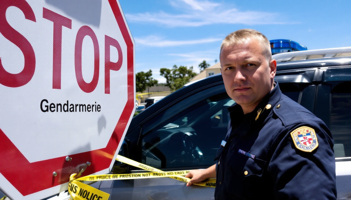 découvrez comment un automobiliste a bravé un panneau stop au rouge, entraînant l'intervention de la gendarmerie, qui a dû retirer son véhicule. une situation étonnante qui soulève des questions sur le respect du code de la route et les conséquences des infractions.
