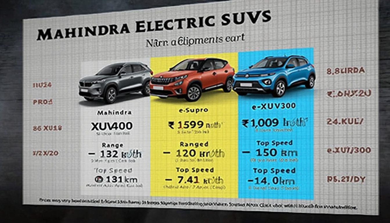découvrez comment un constructeur indien révolutionne le marché automobile avec le lancement de deux suv électriques à des prix imbattables, alliant performance, innovation et accessibilité. ne manquez pas cette opportunité de conduire l'avenir de la mobilité durable.