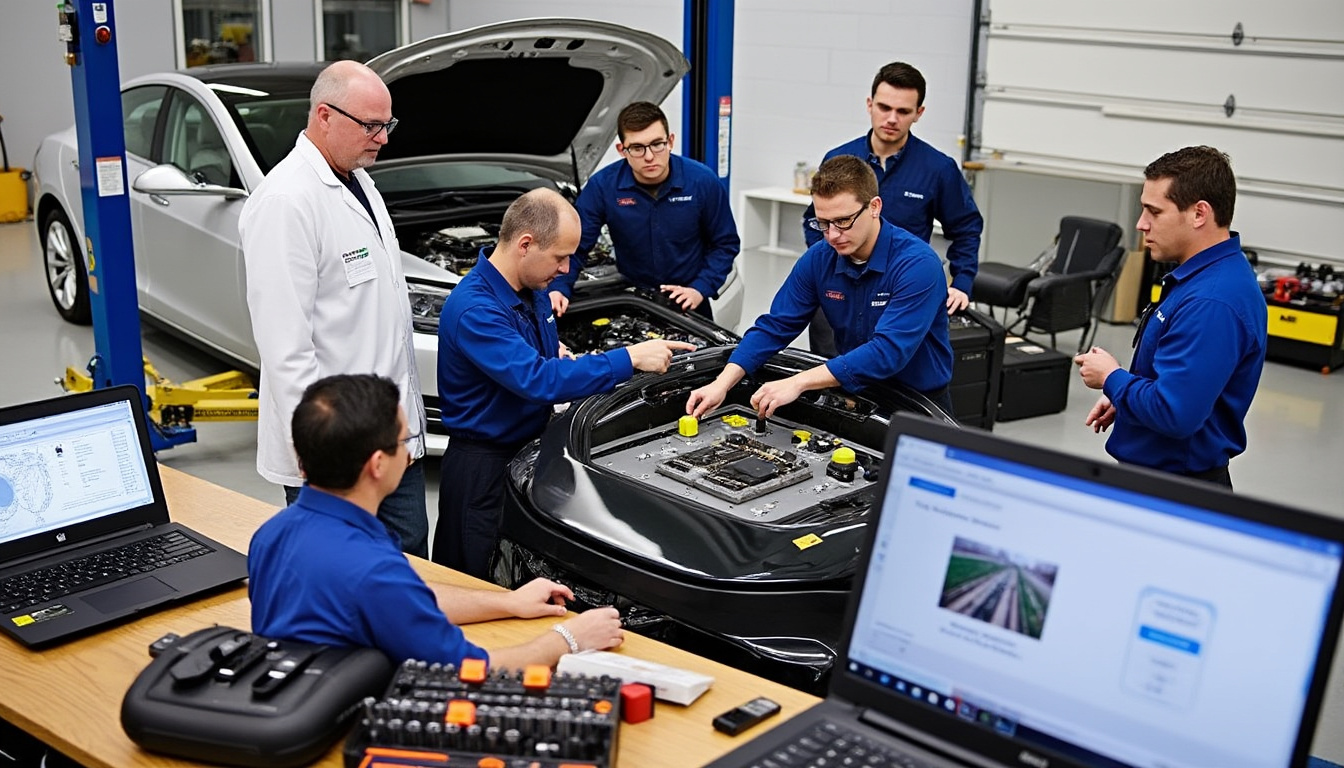 découvrez nos ateliers spécialisés dans l'entretien et la réparation des véhicules 100% électriques. profitez d'un savoir-faire unique et de services adaptés pour garantir la performance et la durabilité de votre automobile écologique.