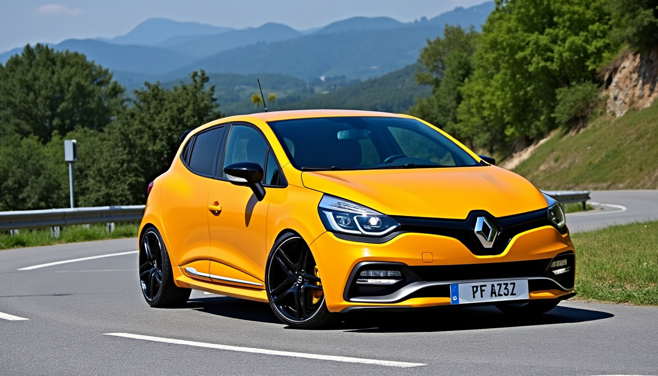 découvrez la clio 4 rs, une voiture qui attire tous les regards grâce à sa transformation audacieuse. performance, style et caractère se mêlent pour offrir une expérience de conduite inégalée.