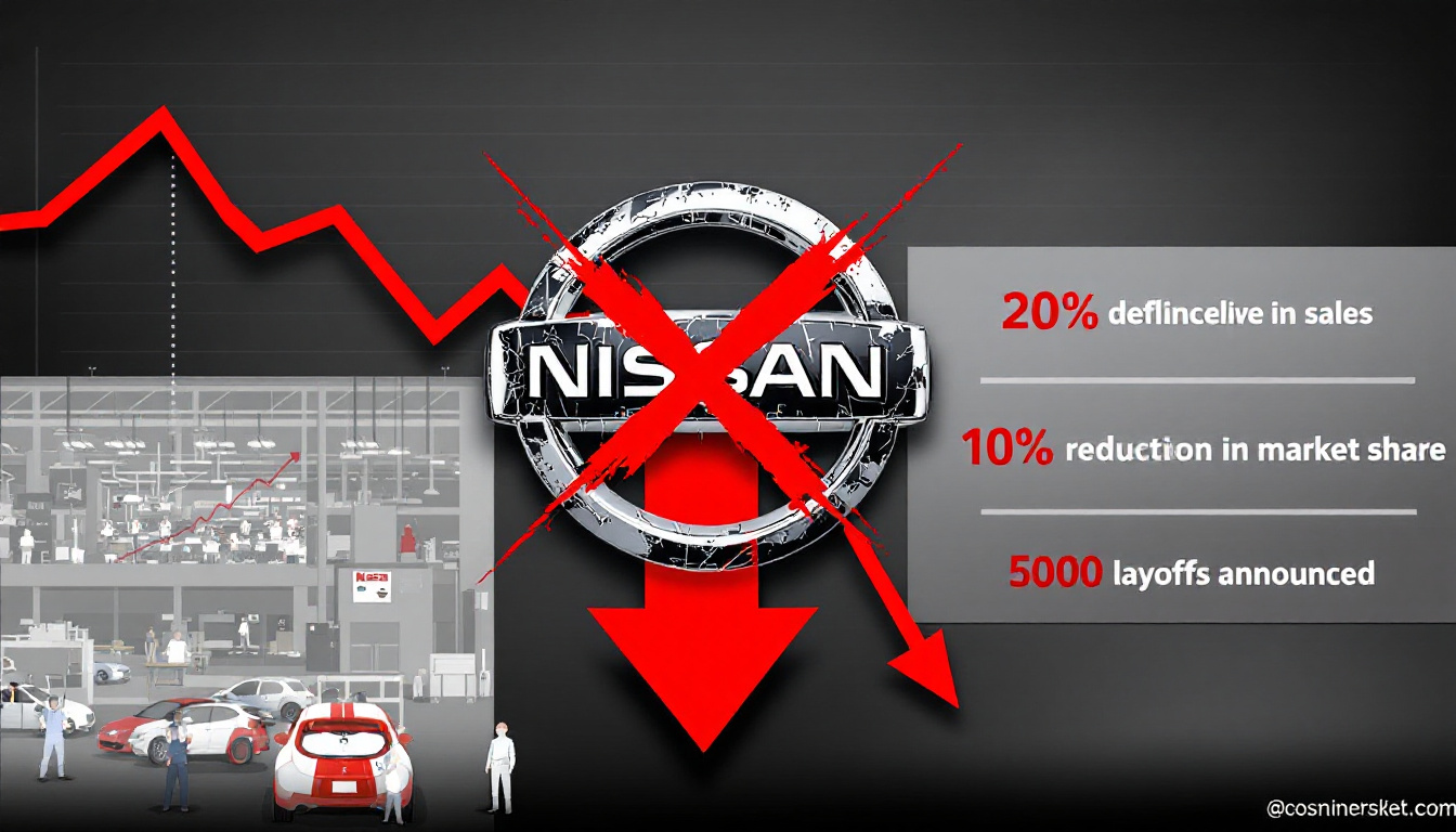 découvrez les dernières statistiques alarmantes concernant nissan et analysez si le constructeur nippon a encore une chance de se redresser face à la menace de la faillite. une plongée dans les enjeux financiers et stratégiques qui pourraient déterminer l'avenir de la marque.