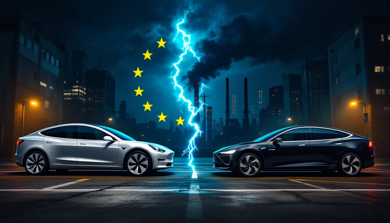 découvrez comment la montée des tensions entre la chine et l'union européenne redéfinit la dynamique du marché des véhicules électriques. cette confrontation croissante impacte l'innovation, le commerce et les stratégies environnementales des deux puissances.