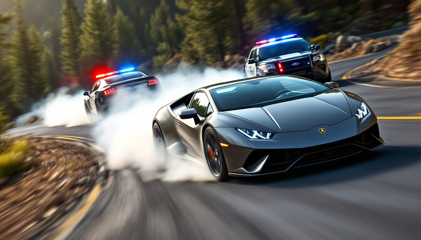 découvrez l'incroyable histoire d'un automobiliste intercepté à grande vitesse, au volant d'une voiture de 588 chevaux. les gendarmes montrent leur détermination et intransigeance face à cette infraction à la sécurité routière. ne manquez pas les détails de cette intervention spectaculaire!