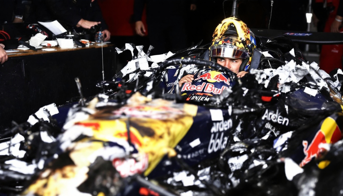 revivez le spectaculaire accident d'un pilote alpine lors des essais libres 2 du gp du japon de f1. découvrez les images impressionnantes de la monoplace totalement anéantie et les réactions du paddock. ne manquez pas cette vidéo captivante!