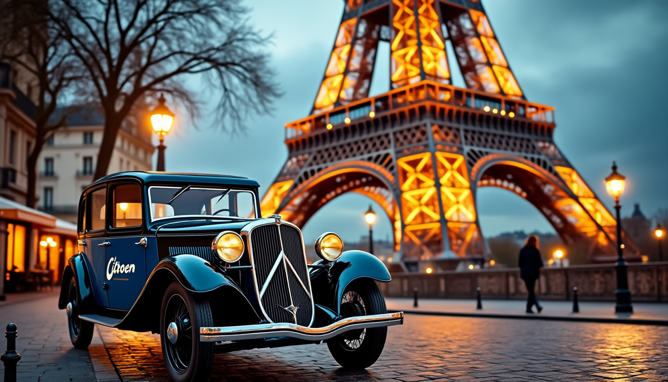 descubra como citroën marcou a história da publicidade há um século iluminando a torre eiffel, uma ação ousada que cativou o público e inovou o marketing. mergulhe neste evento emblemático que transformou a paisagem publicitária.