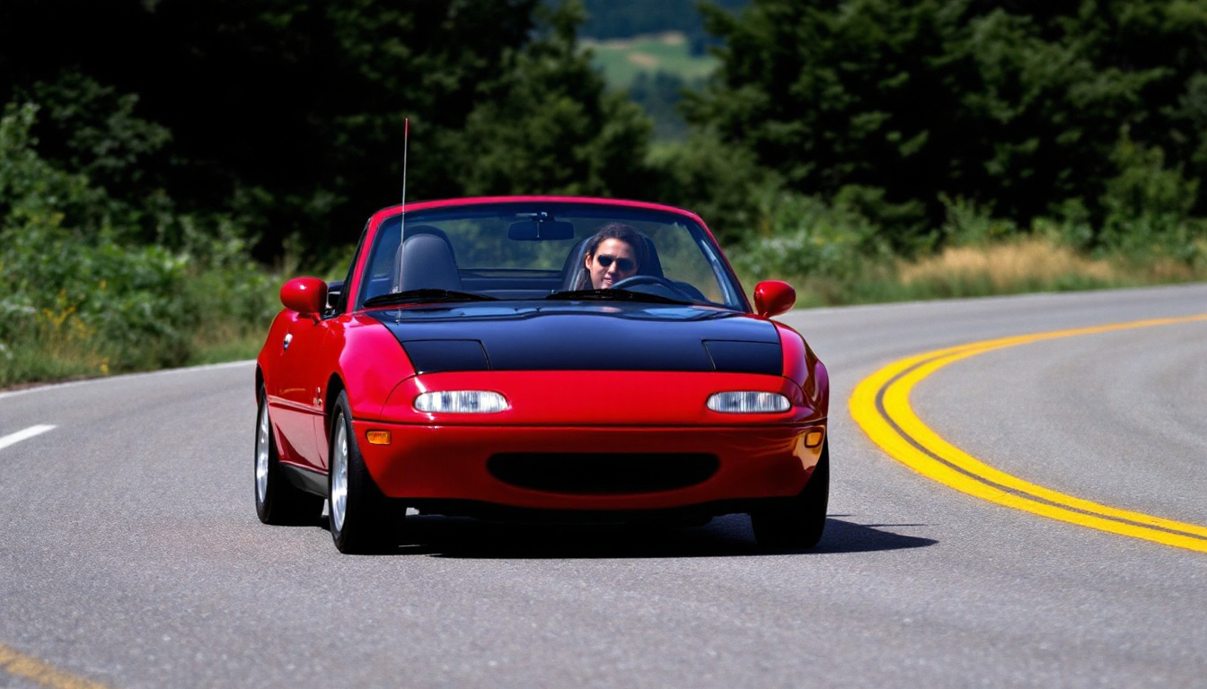 discover the new mazda mx-5, which preserves the essence of its predecessor with an improved structure, a more powerful engine, and a manual transmission for an unparalleled driving experience.