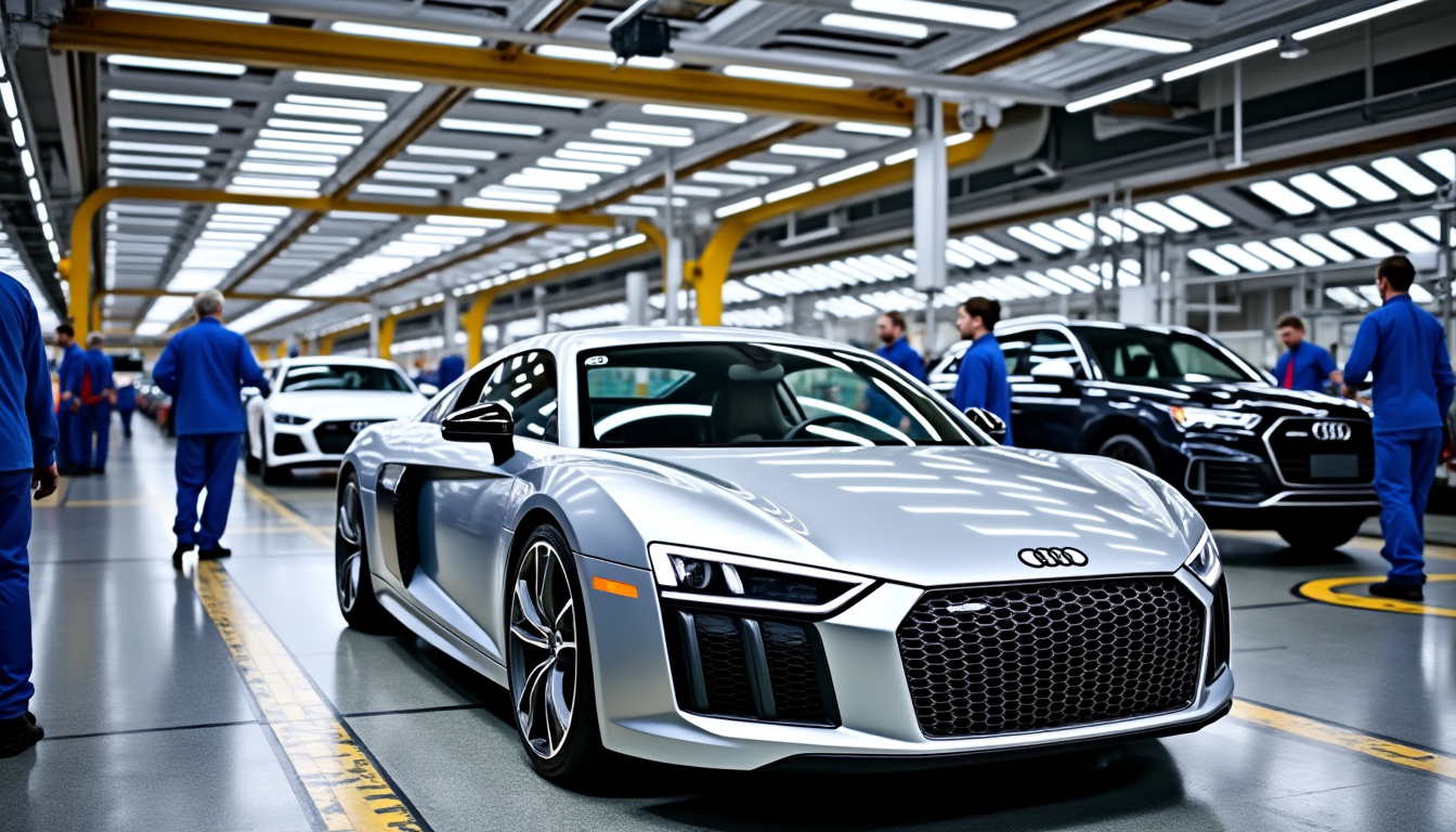 descubra as últimas notícias sobre a audi e sua decisão estratégica sobre a produção nos estados unidos. que implicações isso terá para a indústria automobilística e a economia local? fique informado sobre os desenvolvimentos importantes que moldarão o futuro da marca.