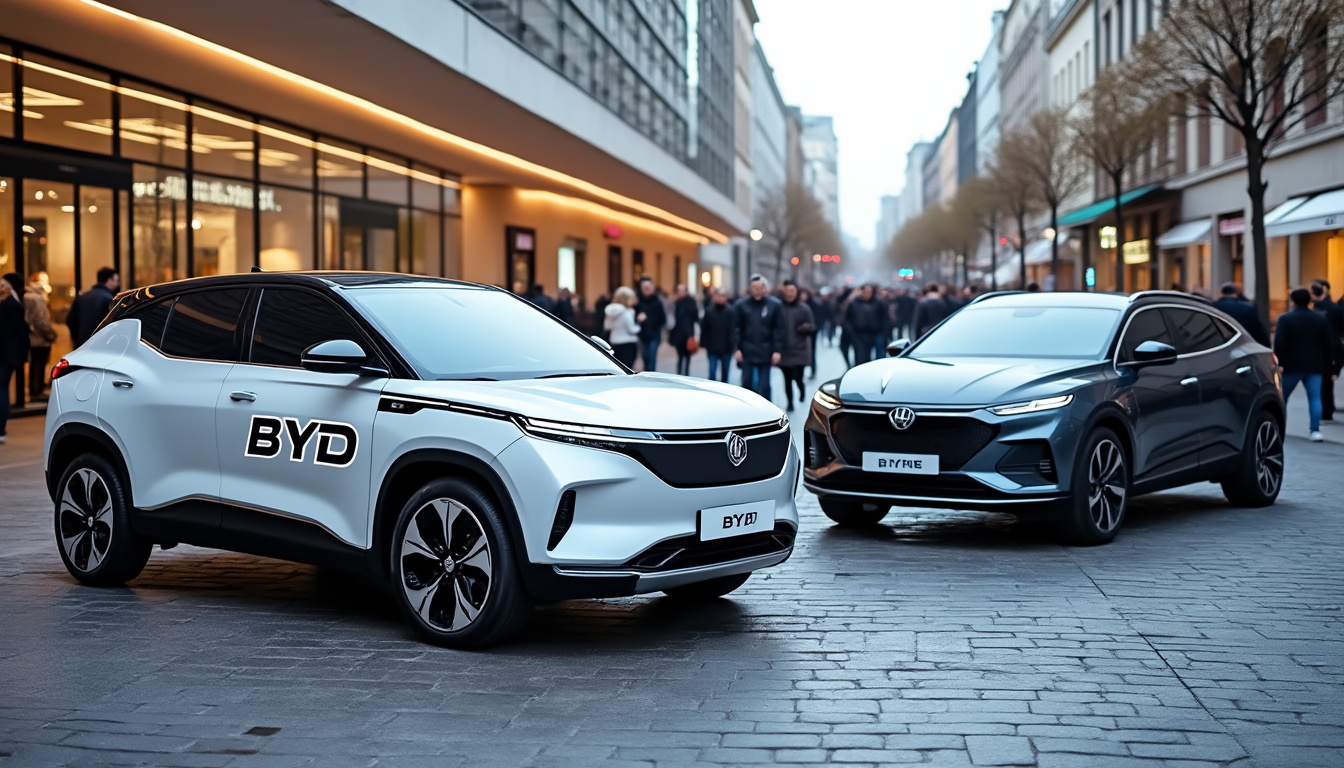 erfahren Sie, wie byd, der chinesische Automobilriese, den europäischen Markt mit einem beeindruckenden Verkaufsanstieg von 750 % revolutioniert hat. Analyse der Strategien, der Hauptmodelle und der Zukunftsperspektiven auf diesem außergewöhnlichen Weg.