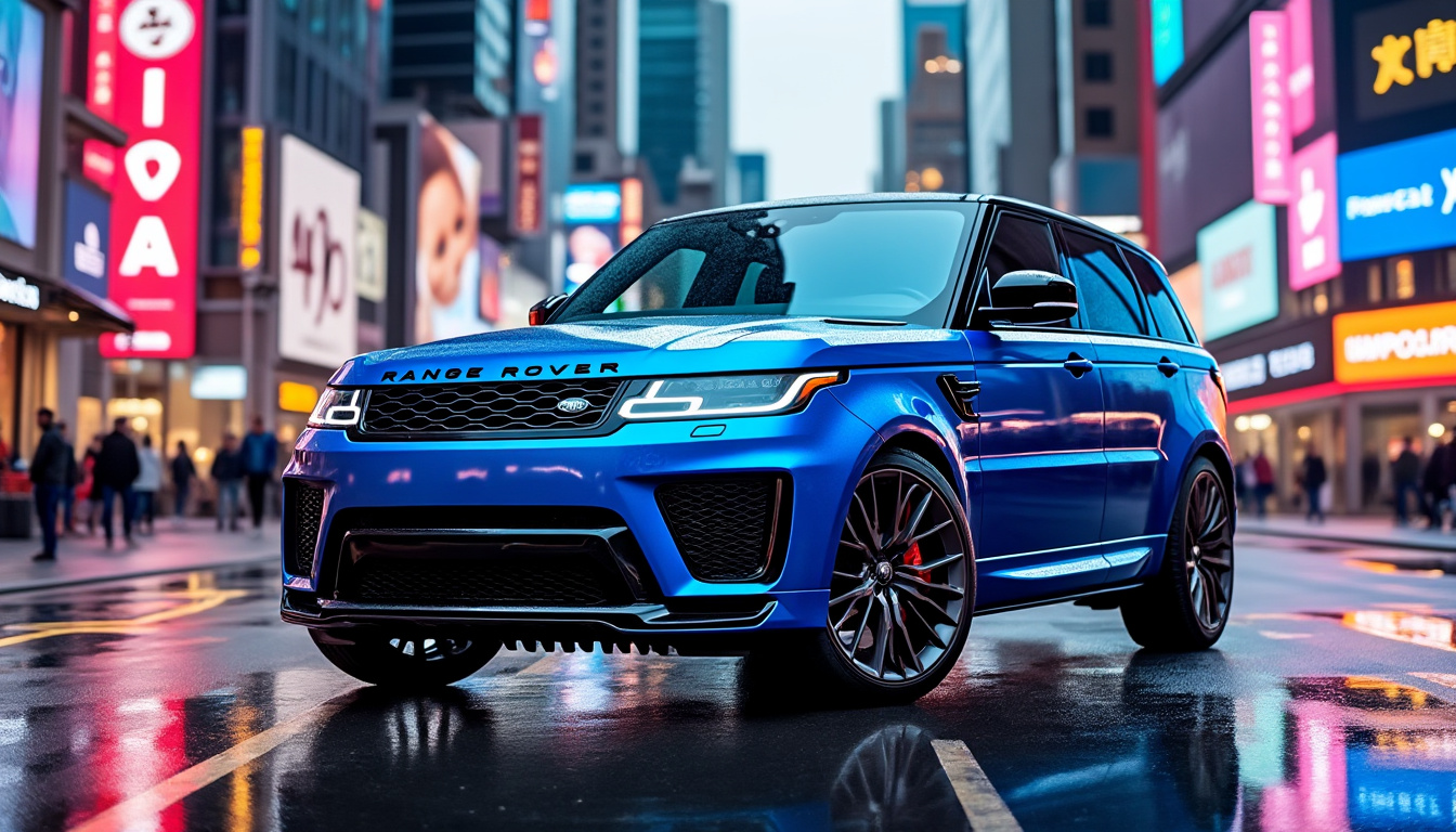 entdecken Sie den brandneuen elektrischen SUV von Range Rover, der Eleganz, außergewöhnliche Leistung und modernste Technologie vereint. Mit seinem gewagten Design und beeindruckender Reichweite behauptet sich dieses Modell als ernsthafter Konkurrent des Porsche Macan. Entdecken Sie seine Stärken und bereiten Sie sich auf ein unvergleichliches Fahrerlebnis vor.