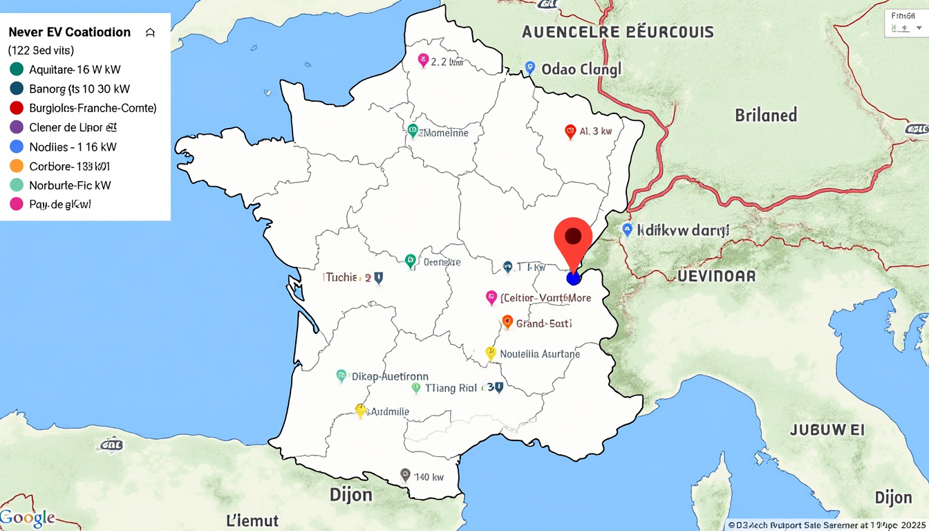 2025年4月に、電気自動車充電ネットワークが4000以上の新しい公共アクセスポイントを開設し、持続可能なモビリティへの移行を促進する方法を発見してください。