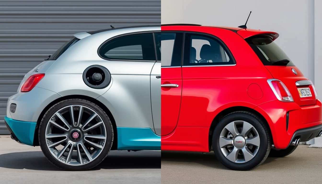 Entdecken Sie, wie Fiat seine Automobilversorgung neu erfindet, indem es seine Elektro-Modelle in Versionen mit Verbrennungsmotor umwandelt. Eine entscheidende Entwicklung, um den neuen Marktanforderungen und den Umweltfragen gerecht zu werden.