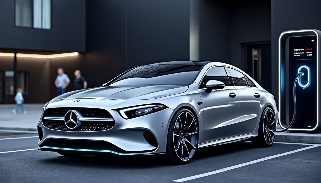 Entdecken Sie die neue Mercedes CLA elektrisch, die jetzt mit Standardladegeräten kompatibel ist, für ein zugänglicheres Laden. Verpassen Sie nicht die Gelegenheit, ein Fahrzeug zu fahren, das Leistung und Praktikabilität vereint.
