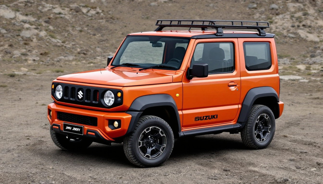 descubra a nova edição especial do suzuki jimny, um 4x4 emblemático que combina estilo único e performances excepcionais. não perca esta oportunidade de se destacar nas estradas e na natureza!