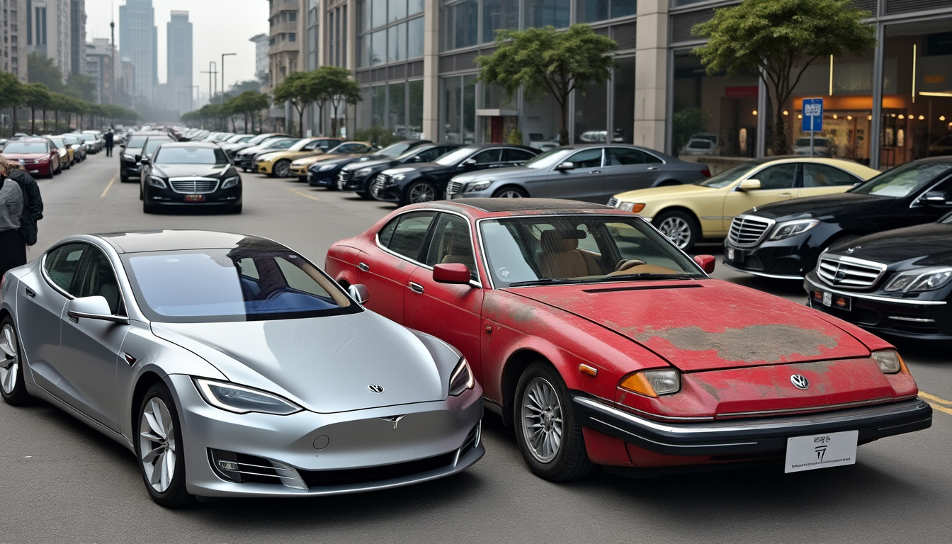 Erfahren Sie, wie der chinesische Markt seine Barrieren gegen als unerwünscht erachtete ausländische Autos verstärkt und damit die Zukunft der globalen Automobilindustrie beeinflusst.