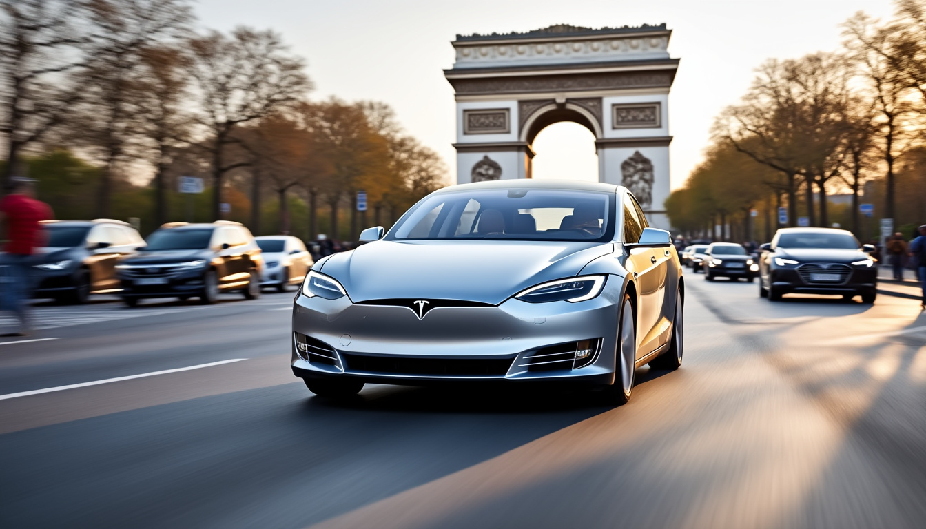 Entdecken Sie die beeindruckenden Ergebnisse des ersten Tests der autonomen Fahrtechnik von Tesla in Frankreich. Ein faszinierender technologischer Fortschritt, der die Zukunft der Mobilität verwandelt und unsere Art zu fahren neu definiert.