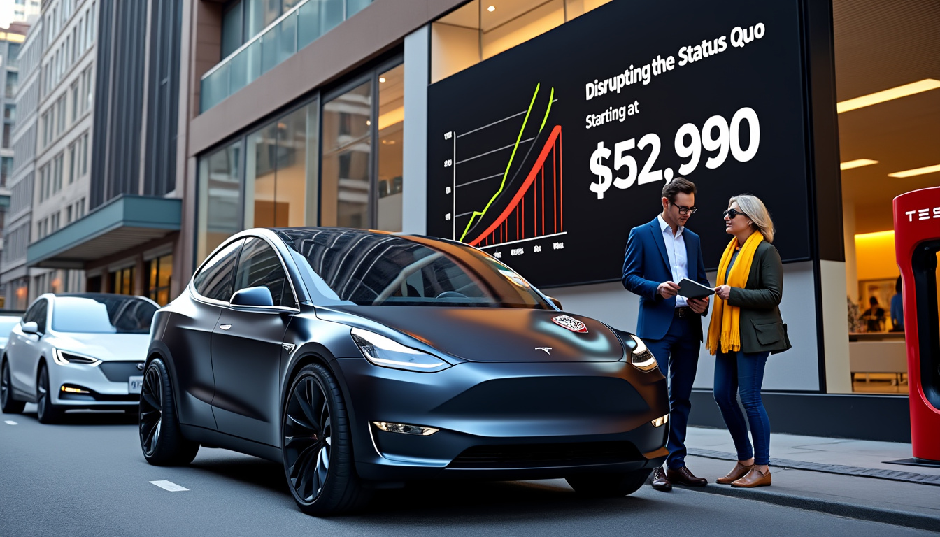 erfahren Sie die neuesten Nachrichten über Tesla und die potenziellen unerwarteten Preissenkungen für das Model Y. Bleiben Sie informiert über Veränderungen, die eines der beliebtesten Elektro-SUVs noch zugänglicher machen könnten.