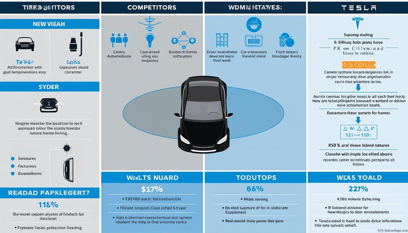 descubra como a tesla admite seu atraso em tecnologias de condução autônoma em relação a seus concorrentes. mergulho nos desafios que o gigante do automóvel enfrenta para recuperar sua liderança no mercado.