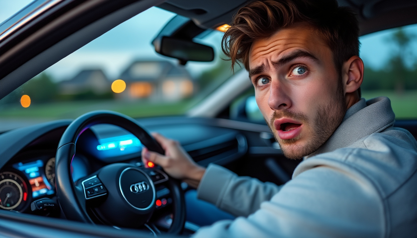 descubra a história incrível de um motorista que, em um instante, perde tudo após ser flagrado a 143 km/h apenas 15 minutos depois de adquirir seu novo audi. um relato edificante sobre as consequências da velocidade ao volante.