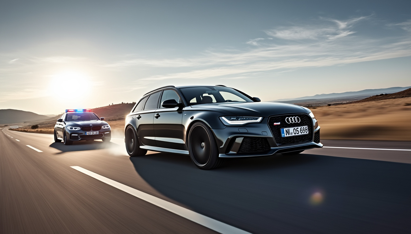 descubra como um motorista imprudente ao volante de sua audi rs6 colocou em risco a segurança na a77 em loiret, antes da rápida intervenção dos gendarmes para restabelecer a ordem. um vídeo cativante que destaca os perigos da condução irresponsável.