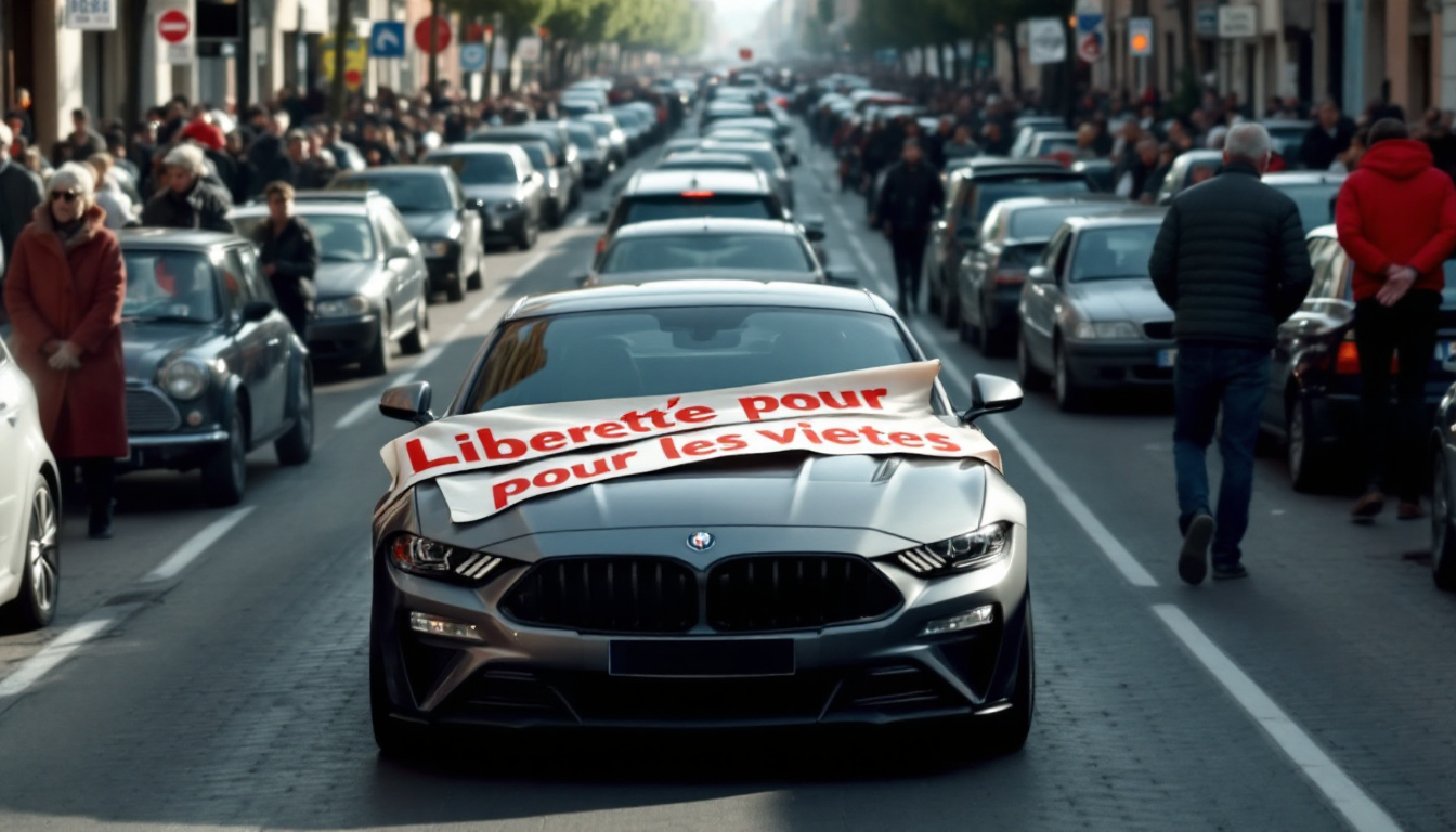 discover the details of an anti-lez protest where 450 cars mobilized, turning the event into an unexpected incident. analysis of the stakes and reactions in response to this mobilization.