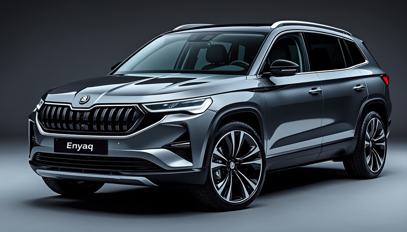 entdecken Sie den neuen skoda, der den markt der elektrischen SUVs revolutioniert. günstiger als das tesla model y, vereint er leistung, eleganz und ambition. eine intelligente wahl für technik- und designliebhaber zu einem erschwinglichen preis.