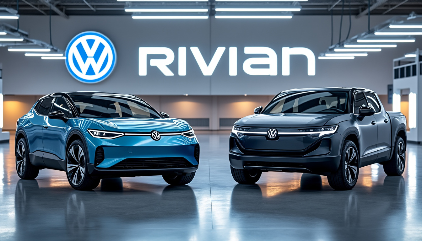 descubra como a volkswagen intensifica seus investimentos na rivian, a startup americana de veículos elétricos, com grandes esperanças de transformar o futuro da mobilidade sustentável. mergulho em uma estratégia ousada que pode redefinir o cenário automotivo.