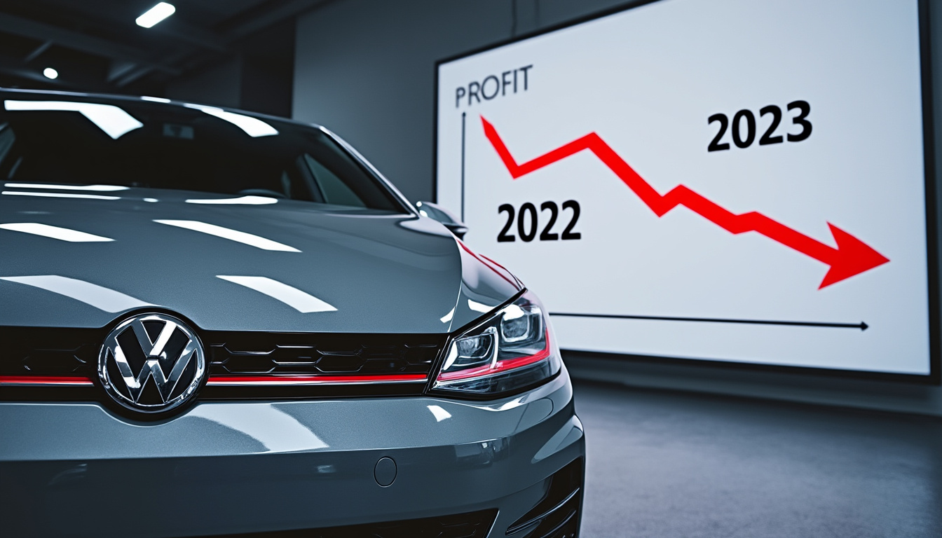 descubra como a volkswagen registrou uma queda de 40,6% de seu lucro líquido no primeiro trimestre, apesar de um aumento significativo em suas vendas. análise dos fatores que impactam o desempenho financeiro e as perspectivas futuras da marca.