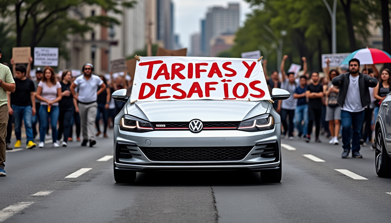 descubra como a volkswagen se prepara para enfrentar os desafios tarifários impostos por trump em 2025. análise dos impactos sobre o fabricante alemão e das estratégias implementadas para navegar em um ambiente incerto.