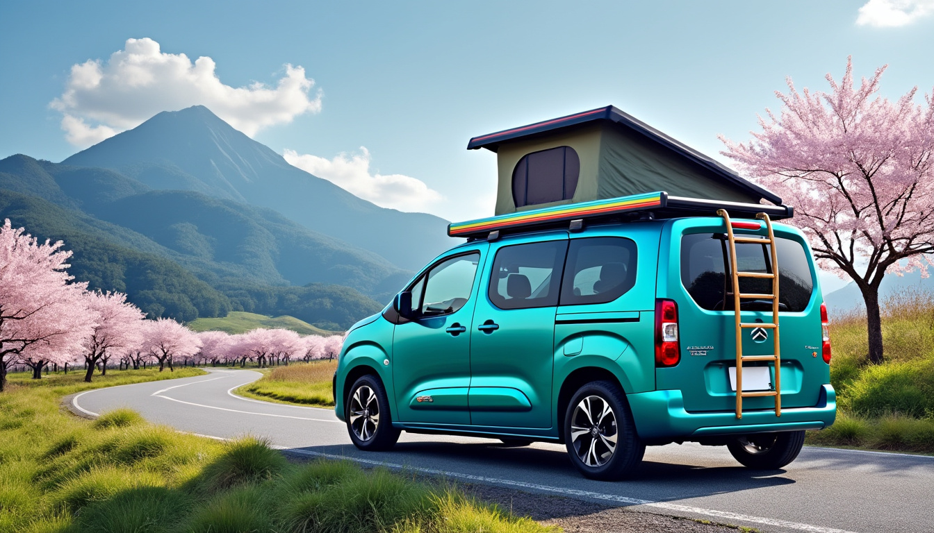 discover the citroën berlingo 2025, the perfect blend of comfort and practicality for camping in japan. with its innovative kit, transform your ludospace into a true living space in nature. embark on an adventure, experience camping while enjoying the benefits of a modern and functional vehicle.