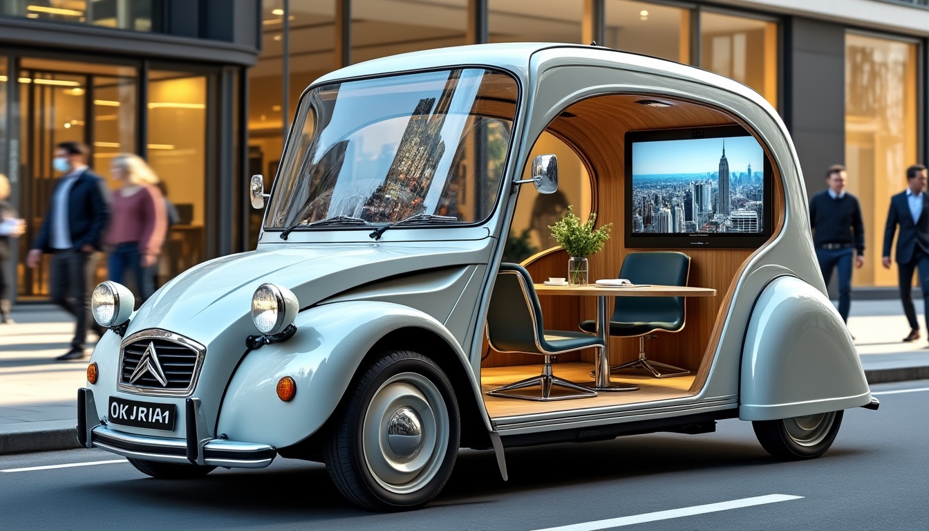 discover how the old cathedral dedicated to Citroën could be reinvented into a prestigious office, combining history and modernity. an ambitious project that questions the future of this iconic site.