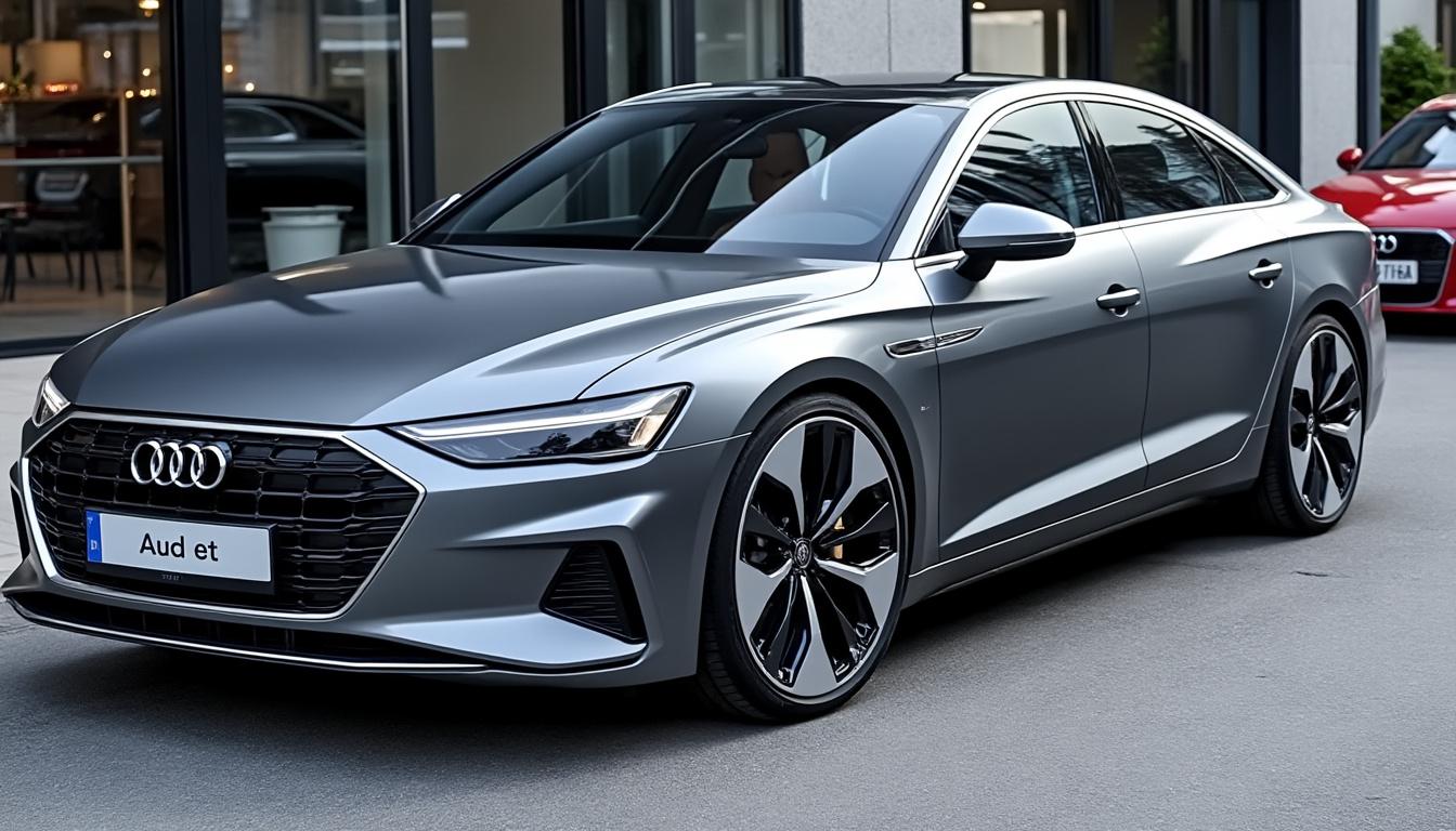 descubra o audi a6 sportback e-tron performance s line, uma sedã elétrica que combina elegância e potência. com uma autonomia impressionante de 750 km, redefine o prazer da condução elétrica. explore suas características inovadoras e seu design refinado.