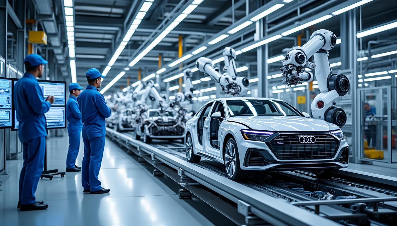 descubra como a audi integra a inteligência artificial em sua cadeia de produção para otimizar sua eficiência, reduzir custos e garantir qualidade superior. mergulhe no futuro do automóvel com esta inovação revolucionária.