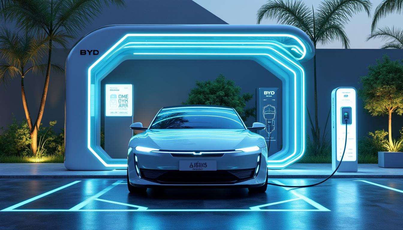 descubra como a byd se prepara para revolucionar a infraestrutura de carregamento elétrico na europa com o desenvolvimento de uma rede de estações de carregamento ultra-rápidas, oferecendo uma solução rápida e eficaz para os motoristas de veículos elétricos.