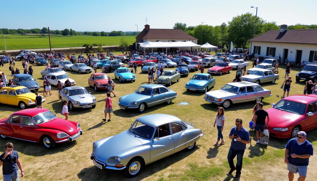 キャステルノー・デ・エストレテフォンで、シトロエンのアイコンへの記憶に残るオマージュが行われる場所をご発見ください。これらの象徴的な車両の魅力的な世界に浸り、愛好者や好奇心を満たす唯一の展示会で彼らの遺産を探求してください。