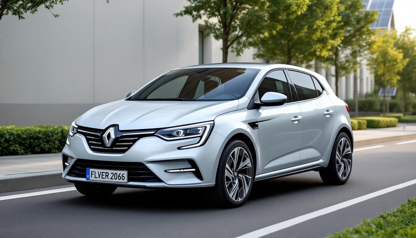immergiti nelle prime rivelazioni tecniche della renault mégane e-tech restilizzata (2026)! non perdere la nostra immagine esclusiva e tutte le novità in arrivo per questo modello rivoluzionario.