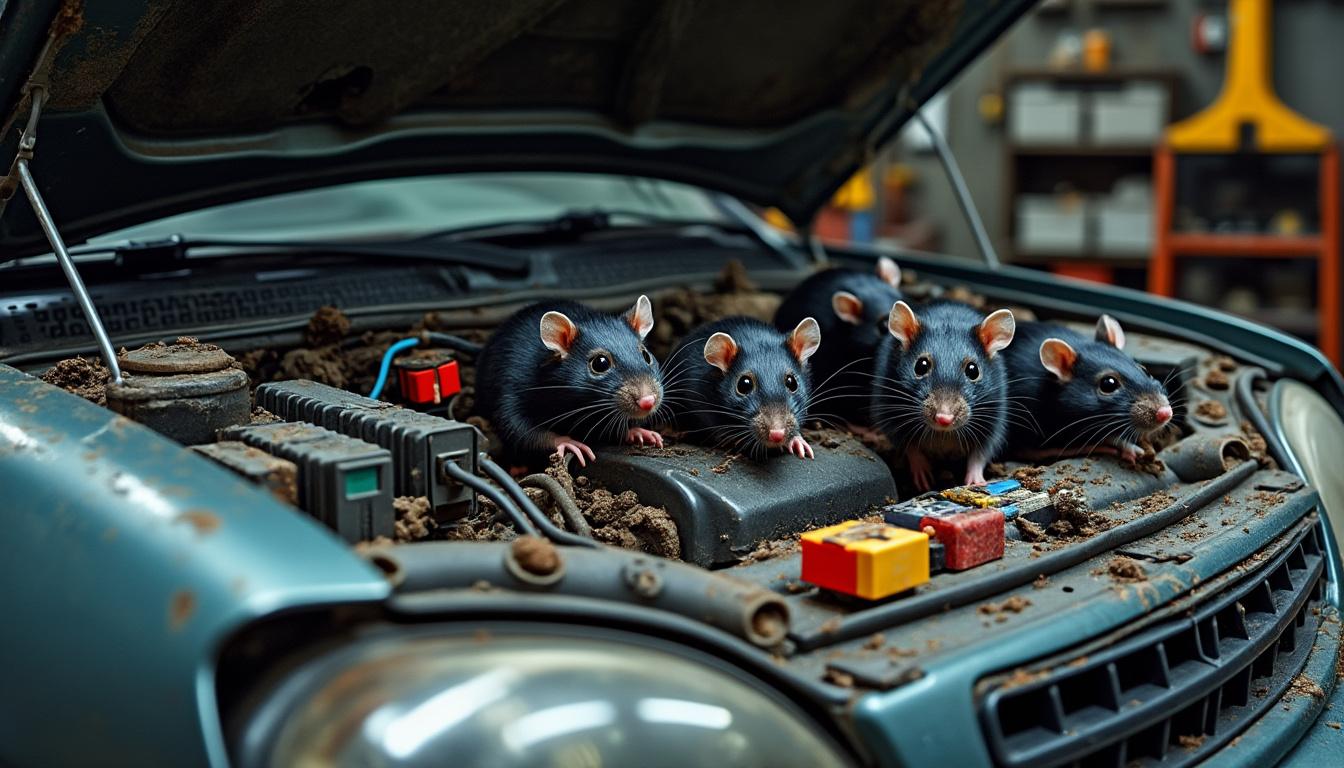 descubra como os roedores causaram danos surpreendentes em um audi q4 e-tron após apenas três semanas de uso. um lembrete das precauções a serem tomadas para proteger seu veículo.