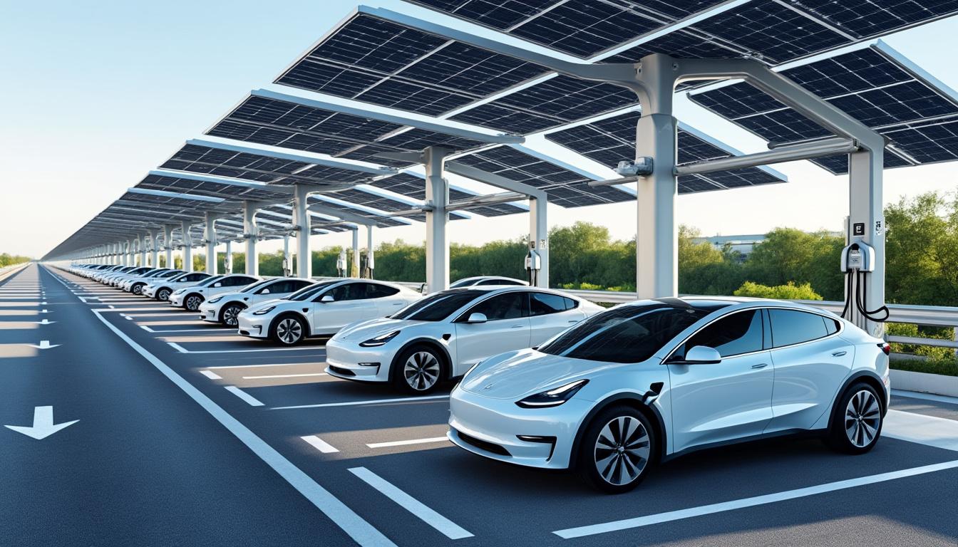 découvrez comment des stations solaires révolutionnent la recharge électrique sur autoroute, offrant une solution écologique et innovante pour les conducteurs de véhicules électriques. apprenez-en plus sur ces infrastructures durables qui allient technologie et respect de l'environnement.