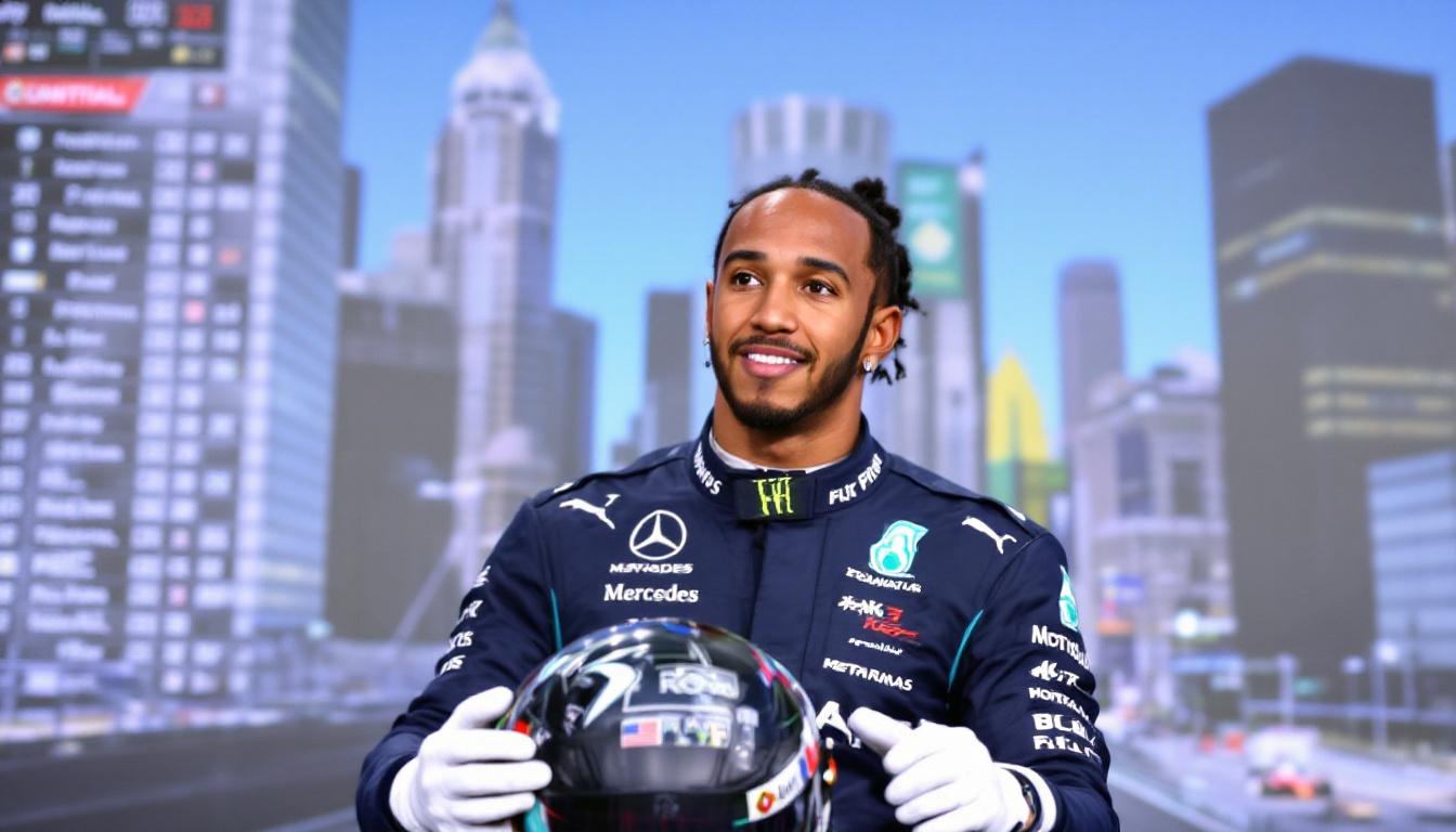 durante o gp do canadá de f1, lewis hamilton expressa sua frustração ao comparar seu carro a um dançarino desajeitado após as qualificações. descubra os bastidores de seu desempenho e suas esperanças para a corrida.