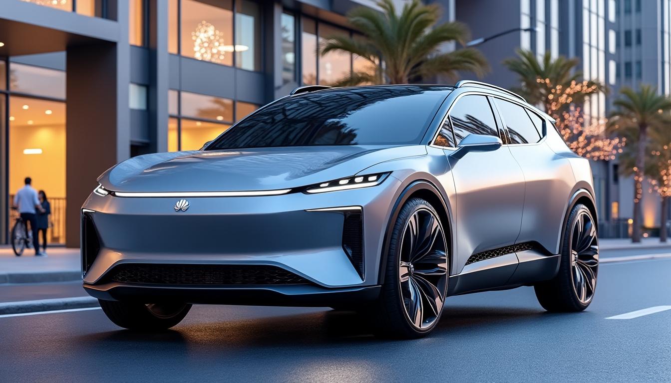 Entdecken Sie den neuen elektrischen SUV von Huawei, eine Revolution, die für alle zugänglich ist, mit einem Preis von unter 25.000 €. Einzigartige Technologien und modernes Design machen dieses Fahrzeug zur idealen Wahl für diejenigen, die Leistung, Komfort und Umweltbewusstsein vereinen möchten.