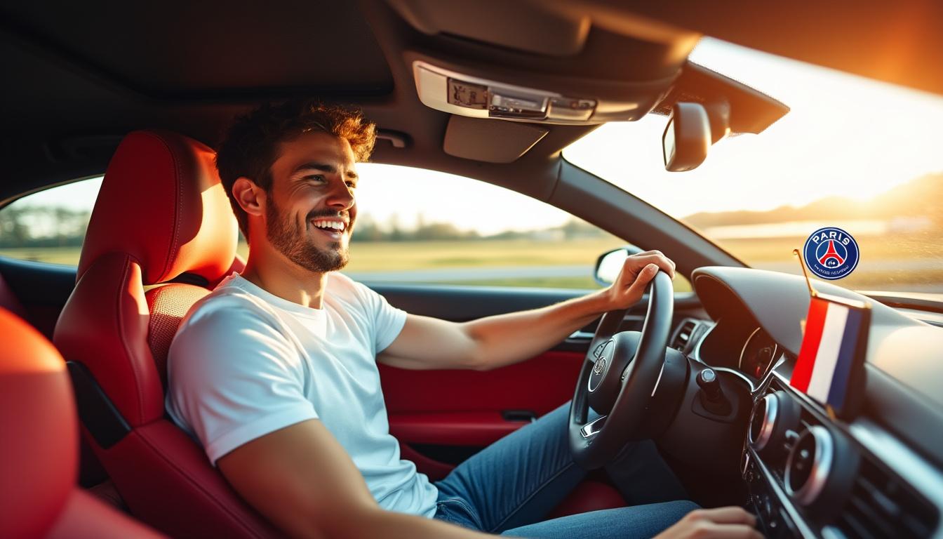 descubra como uma celebração inesperada da vitória do psg virou um drama com o uso do esplêndido audi vermelho de sua mãe, resultando em danos irreparáveis. um relato comovente entre euforia e consequências inesperadas.